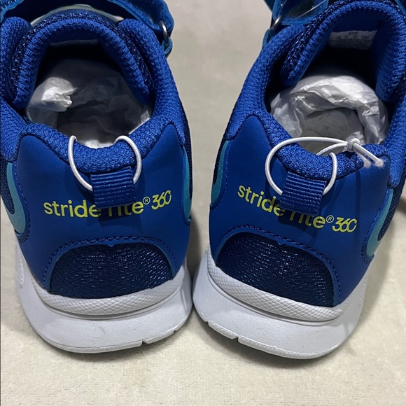 Stride Rite Ryne Sneaker - Big Kid Blue - Picture 3 of 4